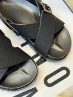 خرید صندل بچه گانه چرم ضربدری - Image 5