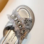 خرید صندل بچه گانه نگینی بدون بند - Image 4