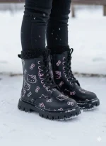 خرید پوتین بچه گانه مدل کیتی شیک و باکیفیت - Image 2